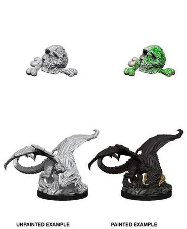 D&D: Nolzur's Marvelous Miniatures - Black Dragon Wyrmling (ONLINE ORDER ONLY)