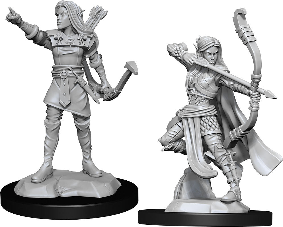 D&D: Nolzur's Marvelous Miniatures - Elf Ranger Female (ONLINE ORDER ONLY)
