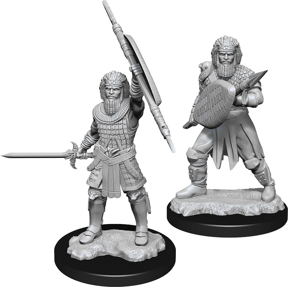 D&D: Nolzur's Marvelous Miniatures - Human Fighter Male (ONLINE ORDER ONLY)
