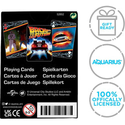 Aquarius Back to the Future Playing Cards (ONLINE ORDER ONLY)