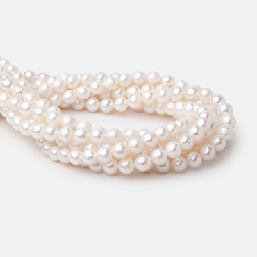 8mm Off White Chinese Akoya Saltwater Pearls 15.5 inch 50 pieces A (ONLINE ORDER ONLY)