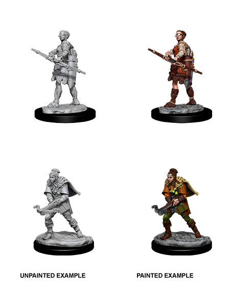 D&D: Nolzur's Marvelous Miniatures - Human Female Ranger (ONLINE ORDER ONLY)