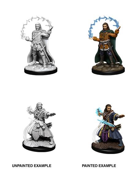 D&D: Nolzur's Marvelous Miniatures - Human Male Wizard (ONLINE ORDER ONLY)