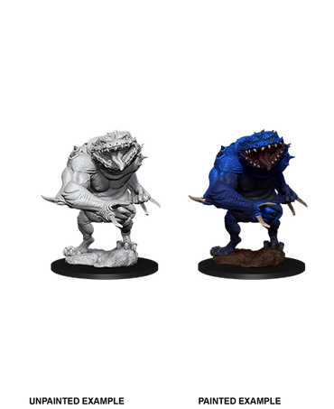 D&D: Nolzur's Marvelous Miniatures - Blue Slaad (ONLINE ORDER ONLY)