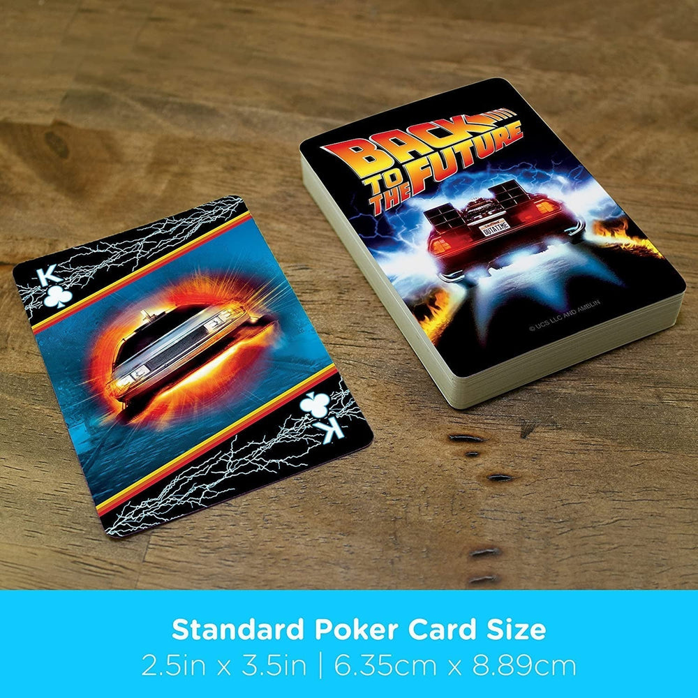 Aquarius Back to the Future Playing Cards (ONLINE ORDER ONLY)