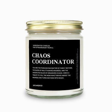 Chaos Coordinator Message Candle (ONLINE ORDER ONLY)