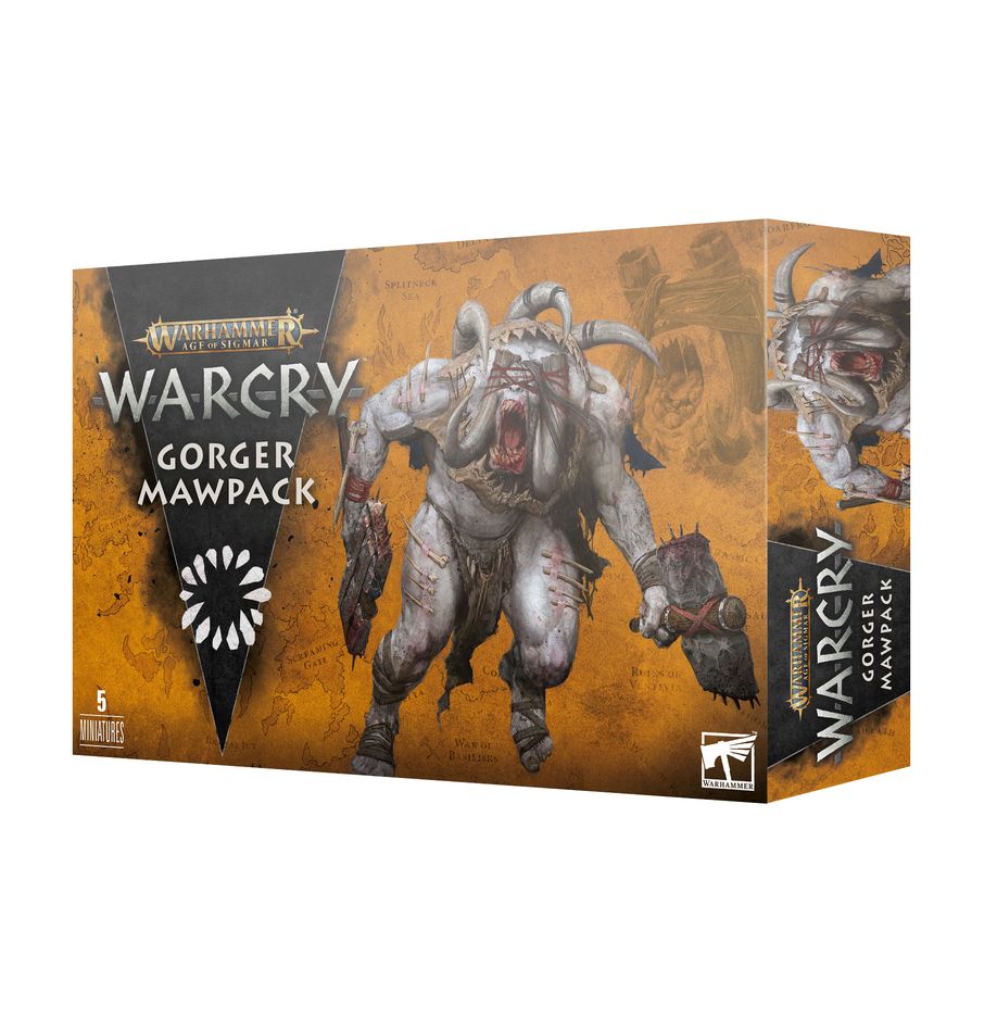 Age of Sigmar: Ogor Mawtribes Warcry Warband - Gorger Mawpack (ONLINE ORDER ONLY)