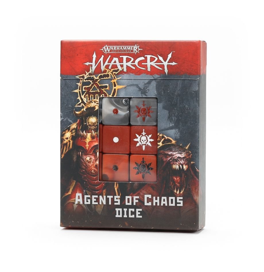 Warcry: Agents of Chaos Dice Set (ONLINE ORDER ONLY)