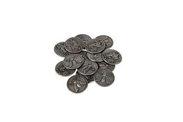 Ancient Greek Themed Gaming Coins - Small 20mm (15-Pack) (ONLINE ORDER ONLY)