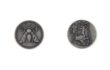 Ancient Greek Themed Gaming Coins - Small 20mm (15-Pack) (ONLINE ORDER ONLY)