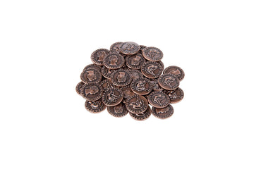 Roman Themed Gaming Coins - Tiny 15mm (18-Pack) (ONLINE ORDER ONLY)