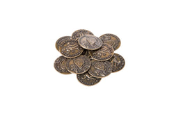 Roman Themed Gaming Coins - Medium 25mm (12-Pack) (ONLINE ORDER ONLY)