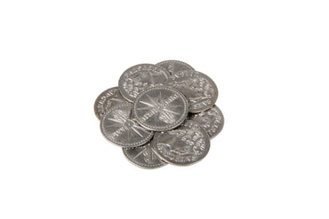 Roman Themed Gaming Coins - Large 30mm (9-Pack) (ONLINE ORDER ONLY)