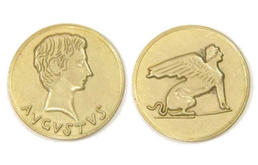 Egyptian Themed Gaming Coins - Jumbo 35mm (6-Pack) (ONLINE ORDER ONLY)