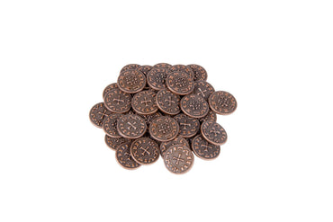 Middle Ages Themed Gaming Coins - Tiny 15mm (18-Pack) (ONLINE ORDER ONLY)