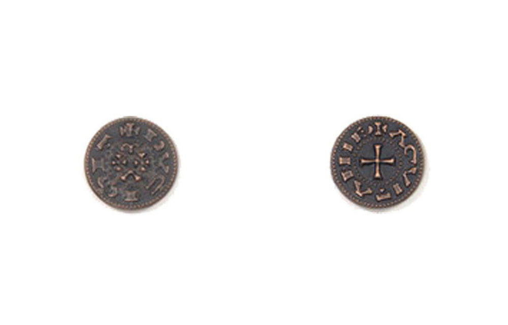 Middle Ages Themed Gaming Coins - Tiny 15mm (18-Pack) (ONLINE ORDER ONLY)