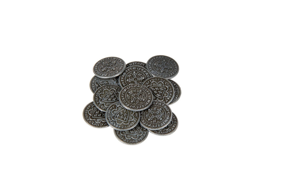 Middle Ages Themed Gaming Coins - Small 20mm (15-Pack) (ONLINE ORDER ONLY)