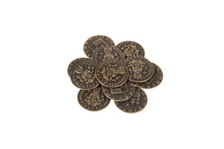 Middle Ages Themed Gaming Coins - Medium 25mm (12-Pack) (ONLINE ORDER ONLY)