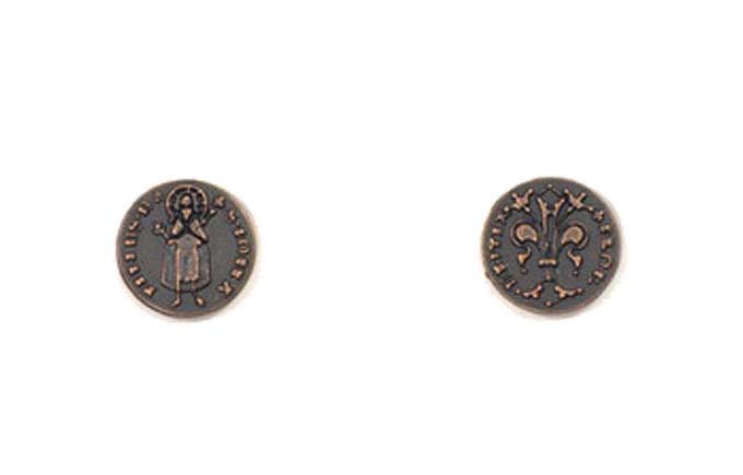 Renaissance Themed Gaming Coins - Tiny 15mm (18-Pack) (ONLINE ORDER ONLY)