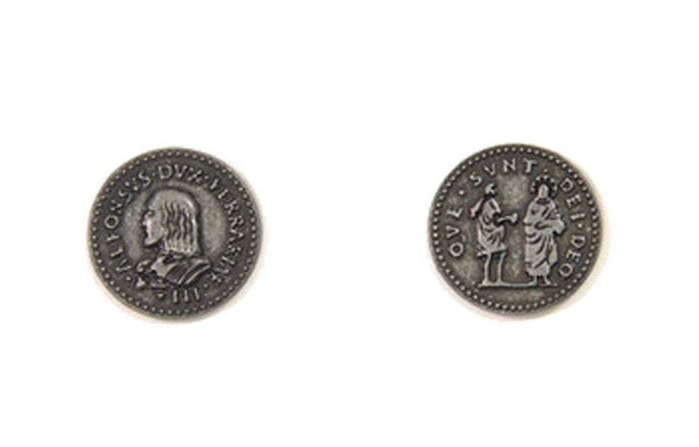Renaissance Themed Gaming Coins - Small 20mm (15-Pack) (ONLINE ORDER ONLY)