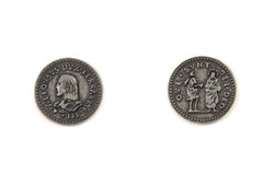 Renaissance Themed Gaming Coins - Small 20mm (15-Pack) (ONLINE ORDER ONLY)