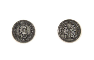 Renaissance Themed Gaming Coins - Small 20mm (15-Pack) (ONLINE ORDER ONLY)