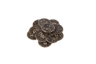 Renaissance Themed Gaming Coins - Medium 25mm (12-Pack) (ONLINE ORDER ONLY)