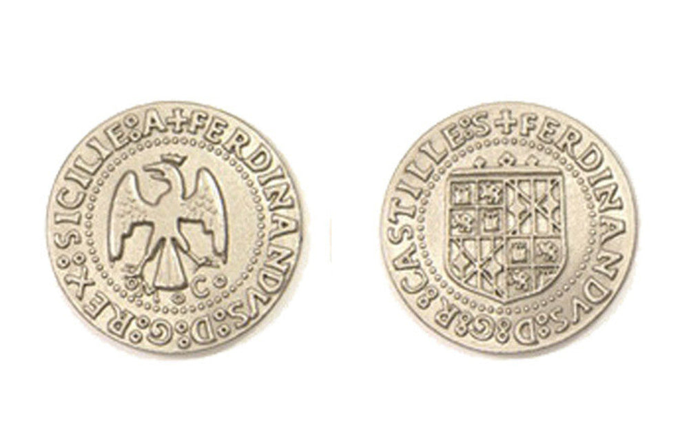 Renaissance Themed Gaming Coins - Large 30mm (9-Pack) (ONLINE ORDER ONLY)