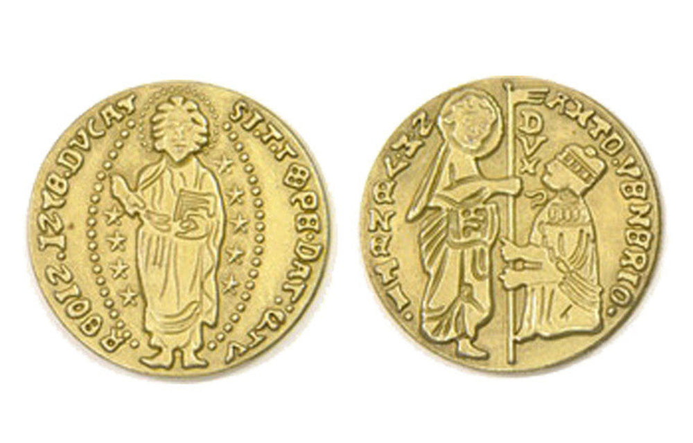 Renaissance Themed Gaming Coins - Jumbo 35mm (6-Pack) (ONLINE ORDER ONLY)