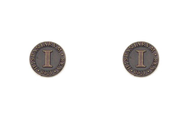 Pirate Doubloons Themed Gaming Coins - Tiny 15mm (18-Pack) (ONLINE ORDER ONLY)