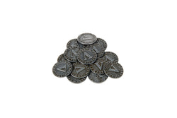 Pirate Doubloons Themed Gaming Coins - Small 20mm (15-Pack) (ONLINE ORDER ONLY)
