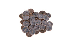Pirate Ships Themed Gaming Coins - Tiny 15mm (18-Pack) (ONLINE ORDER ONLY)