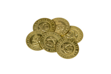 Pirate Ships Themed Gaming Coins - Jumbo 35mm (6-Pack) (ONLINE ORDER ONLY)