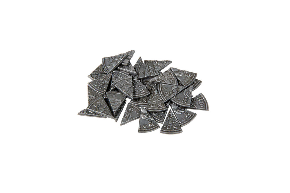 Pieces of Eight Themed Gaming Coins - Tiny 15mm (18-Pack) (ONLINE ORDER ONLY)