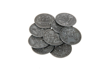 Pieces of Eight Themed Gaming Coins - Large 35mm (9-Pack) (ONLINE ORDER ONLY)