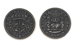 Pieces of Eight Themed Gaming Coins - Large 35mm (9-Pack) (ONLINE ORDER ONLY)