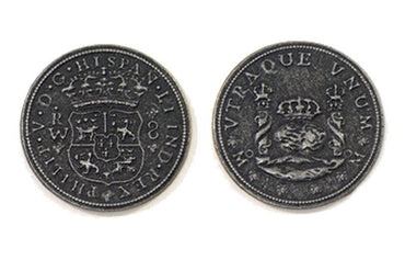 Pieces of Eight Themed Gaming Coins - Large 35mm (9-Pack) (ONLINE ORDER ONLY)