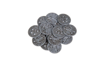 Mythological Monsters Themed Gaming Coins - Small 20mm (15-Pack) (ONLINE ORDER ONLY)