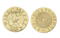 Mythological Monsters Themed Gaming Coins - Jumbo 35mm (6-Pack) (ONLINE ORDER ONLY)