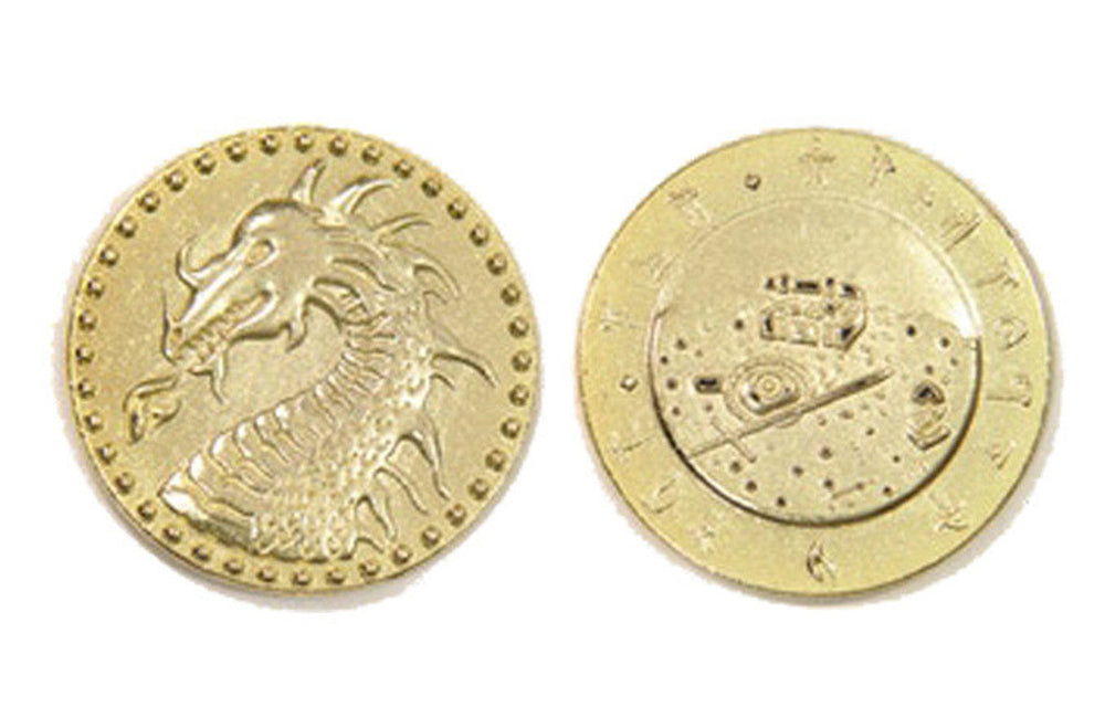 Dragons Themed Gaming Coins - Jumbo 35mm (6-Pack) (ONLINE ORDER ONLY)