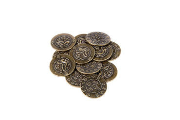 Chinese Themed Gaming Coins - Medium 25mm (12-Pack) (ONLINE ORDER ONLY)