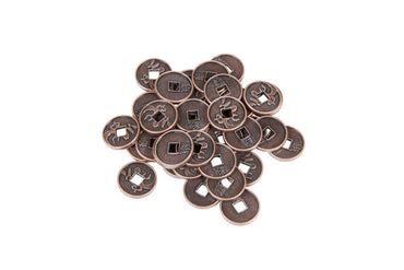 Japanese Themed Gaming Coins - Tiny 15mm (18-Pack) (ONLINE ORDER ONLY)