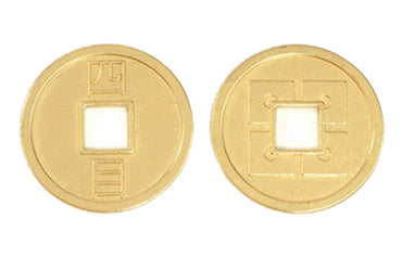 Japanese Themed Gaming Coins - Jumbo 35mm (6-Pack) (ONLINE ORDER ONLY)