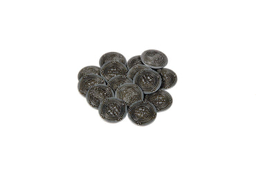 Persian & Asia Minor Themed Gaming Coins - Small 20mm (15-Pack) (ONLINE ORDER ONLY)