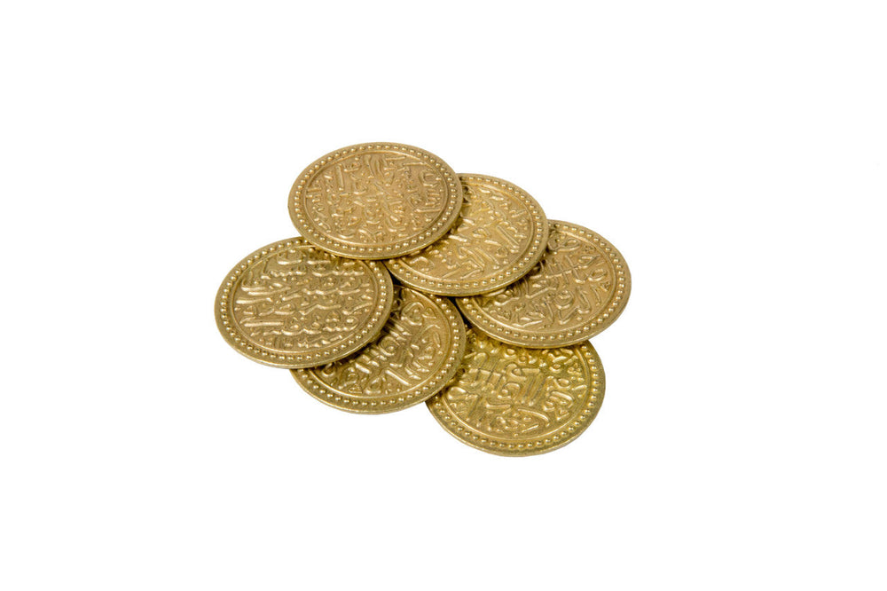 Persian & Asia Minor Themed Gaming Coins - Jumbo 35mm (6-Pack) (ONLINE ORDER ONLY)