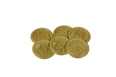 Indian Themed Gaming Coins - Jumbo 35mm (6-Pack) (ONLINE ORDER ONLY)