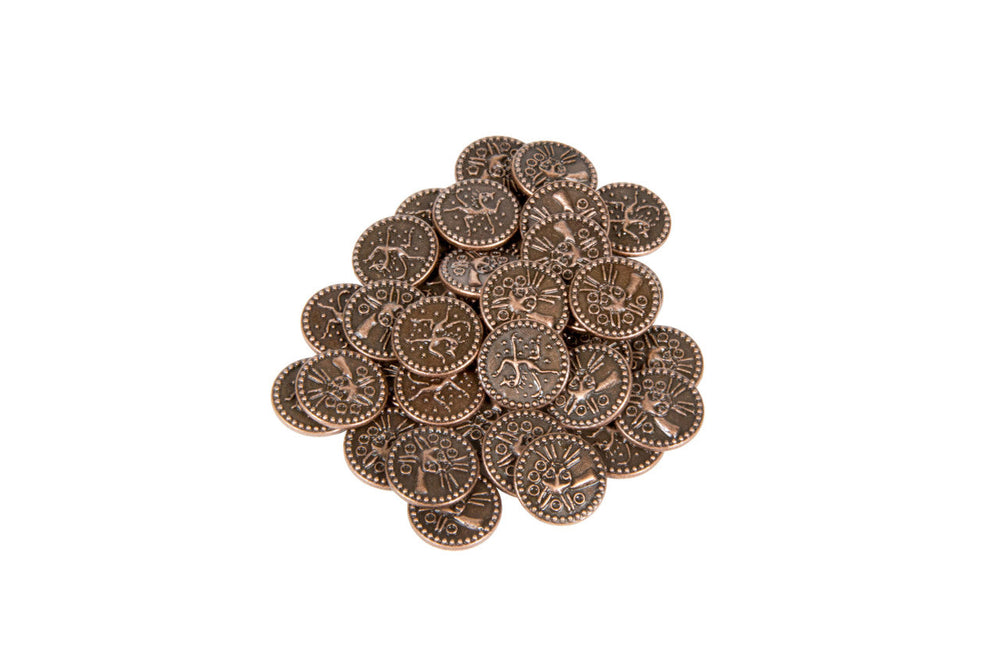 Anglo-Saxon Themed Gaming Coins - Tiny 15mm (18-Pack) (ONLINE ORDER ONLY)