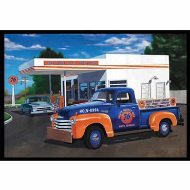 AMT107612 Chevy 1950 3100 Pickup Truck Union 76 1/25 Scale Plastic Model Kit AMT (ONLINE ORDER ONLY)