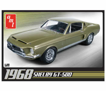 AMT634 1968 Shelby GT-500 1/25 Scale Plastic Model Kit by AMT (ONLINE ORDER ONLY)