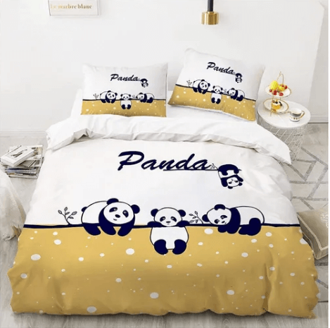 Cartoon Animals Cosplay Bedding Sets Quilt Covers Without Filler (Online Order Only)
